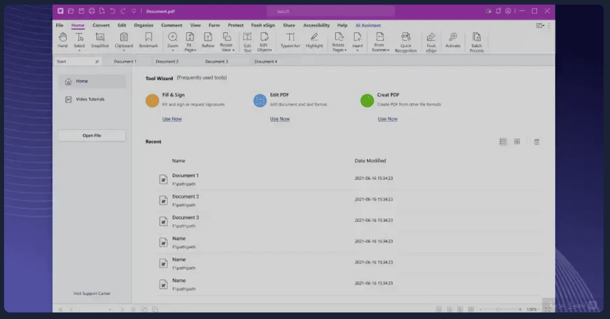 Foxit PDF Editor كامل