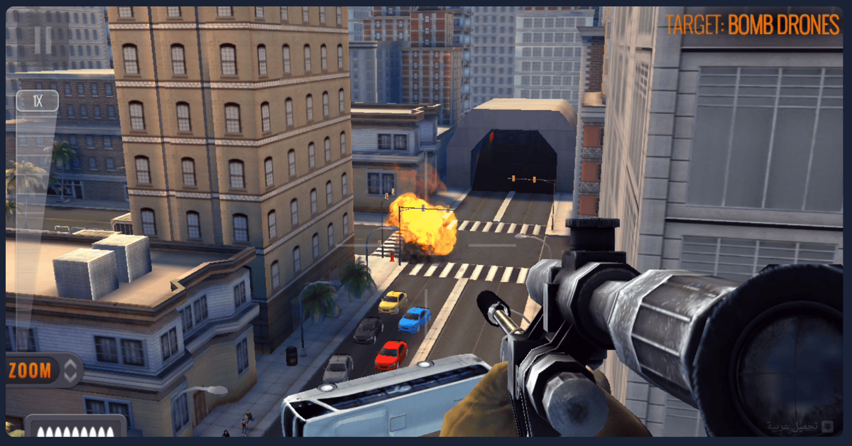 Sniper 3D مهكرة