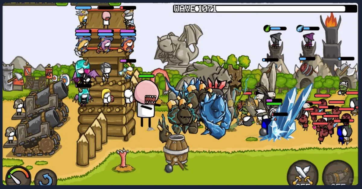 Grow Castle مهكرة