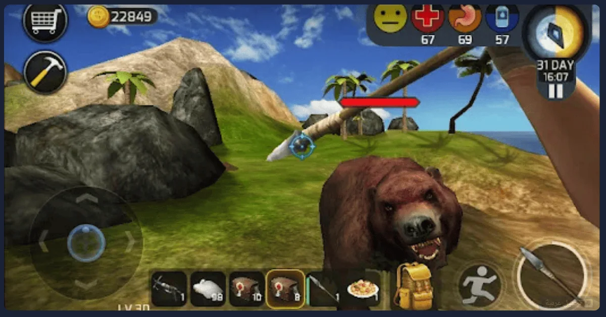 Ocean Survival مهكرة
