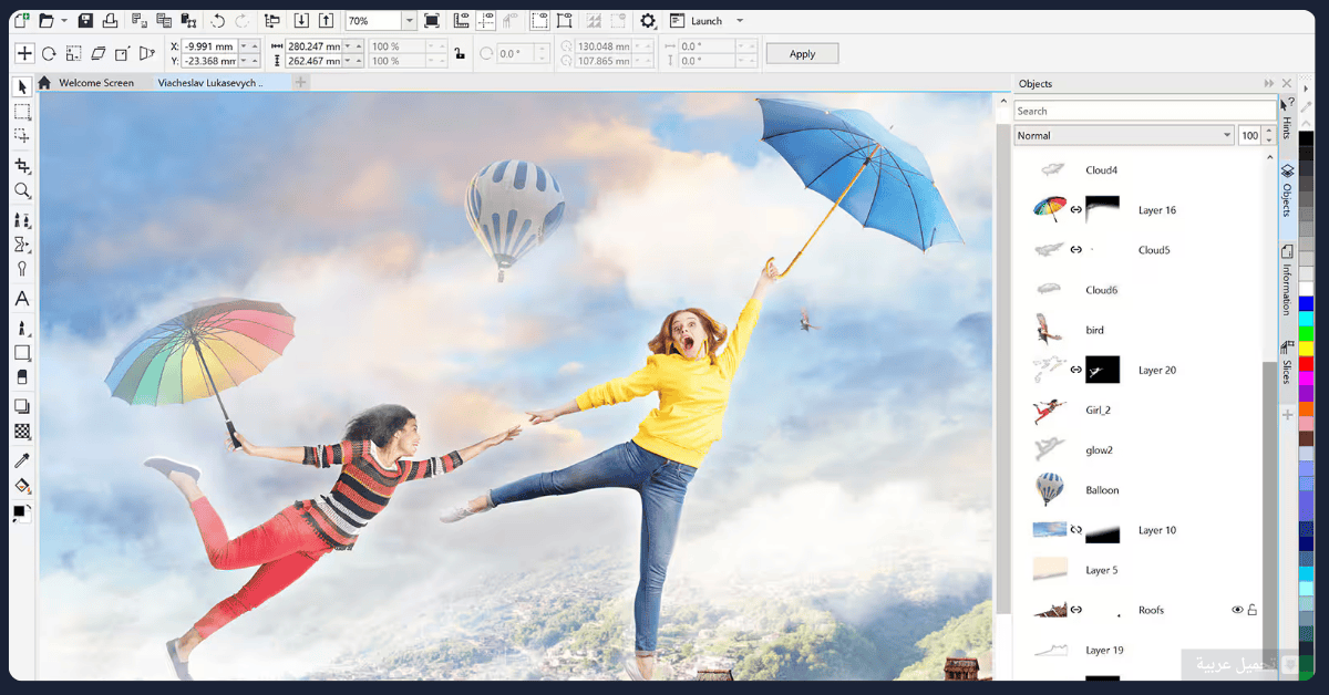 CorelDRAW للكمبيوتر