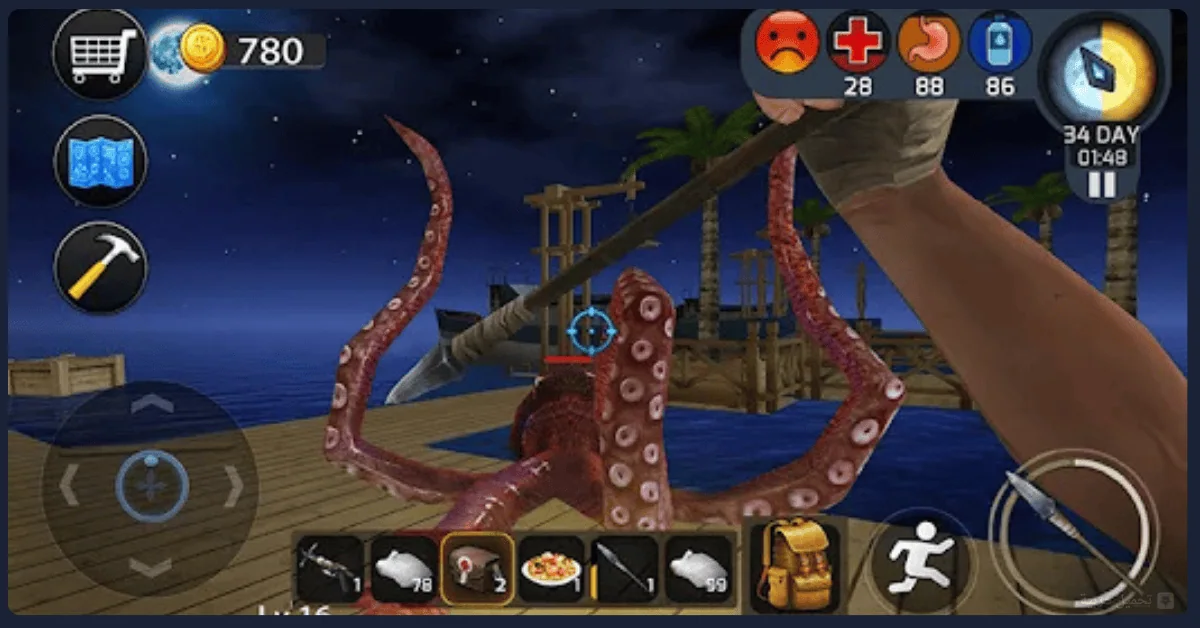 Ocean Survival مهكرة